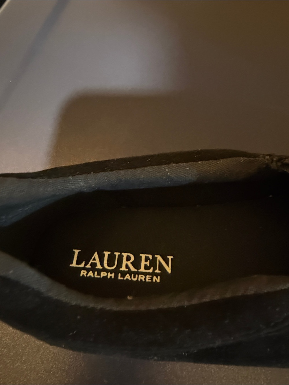 Lauren Ralph Lauren Suede Slip on Sneakers - Picture 3 of 7